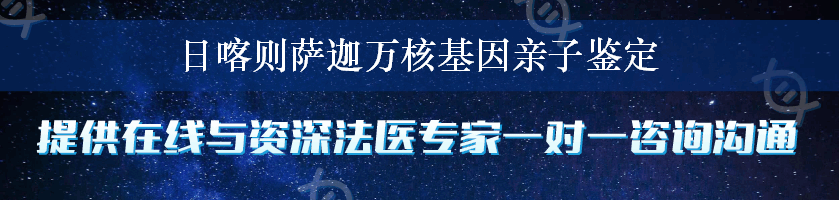 日喀则萨迦万核基因亲子鉴定